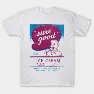 1950s Sure Good Ice Cream Bar T-Shirt